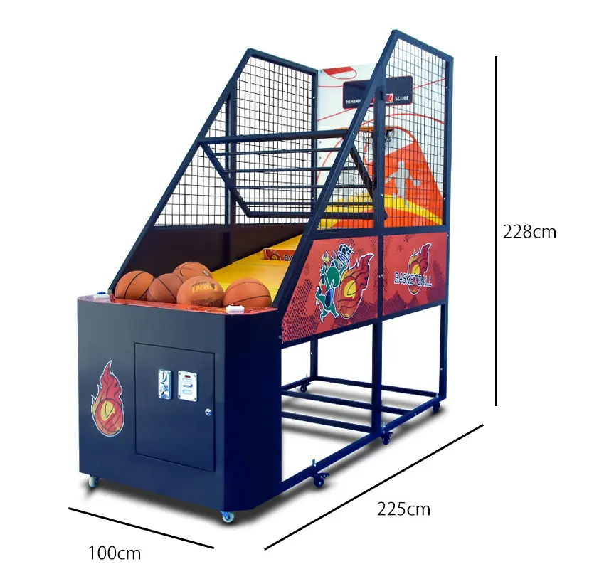 Электрический складной баскетбольный автомат