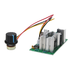DC <strong>motor</strong> speed <strong>controller</strong> 12V24V36V48V high power drive module PWM <strong>controller</strong> 20A Dc <strong>motor</strong> governor - Product Image 3