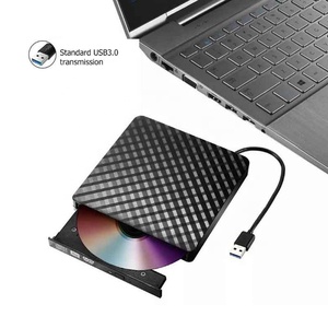 超薄外部usb 3.0 dvd刻录机阅读器播放器外部dvd驱动器播放器蓝光dvd rw驱动器