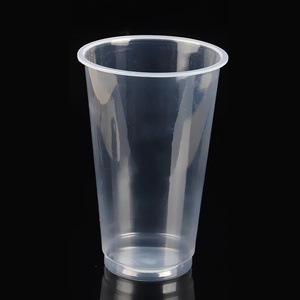 500ミリリットルPP Disposable High Clear Plastic Juice CupsとLids - Product Image 3