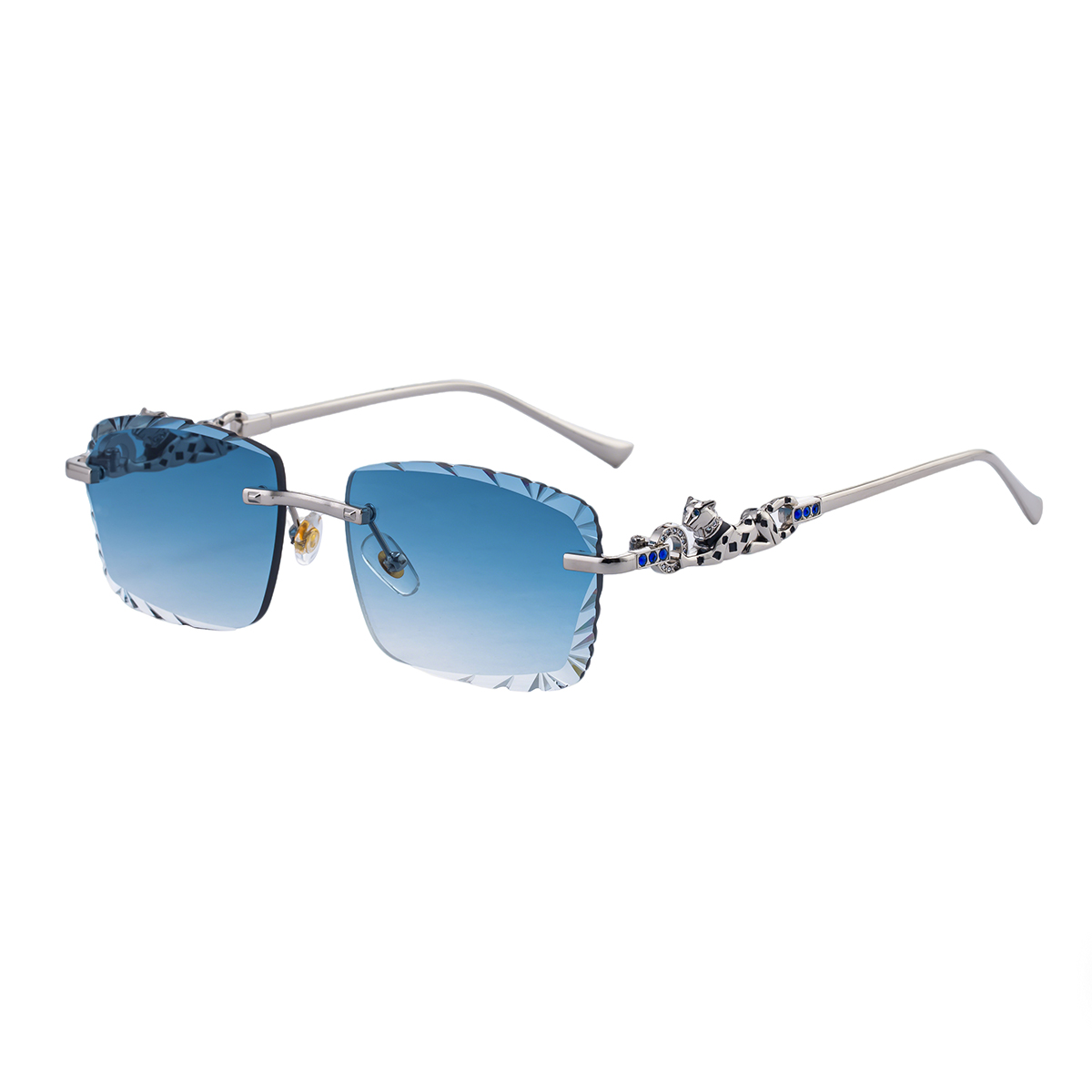 C6 Silver A Blue