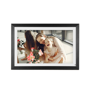 Frameo APP Marco de 15,6 pulgadas con pantalla táctil compartir fotos Videos de fábrica OEM Wifi Marcos de fotos digitales - Product Image 1