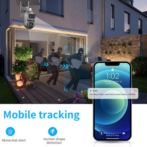 WERYSAFE Outdoor 10X ZOOM Solar Powered <strong>Camera</strong> 4G WiFi 24 Hours Recordings CMOS <strong>Sensor</strong> Security Cloud AOV Solar Cameras - Product Image 5
