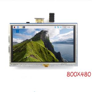 Pantalla táctil LCD de 5 pulgadas con adaptador 3/4 Compatible con Raspberry Pi Raspberry PI 800*480 Módulo de 5 pulgadas - Product Image 2