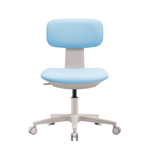 Verstellbarer Medizinischer Arbeits- und Laborhocker aus PU-Leder mit Rollen für Krankenhaus, Büro, Reinraum und Industrie, ESD-Stuhl - Product Image 1