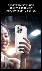 豪华圆形气囊透明设计师外壳适用于iPhone外壳15 14 13 12 11 Pro max tpu tpe手机后盖受欢迎手机外壳