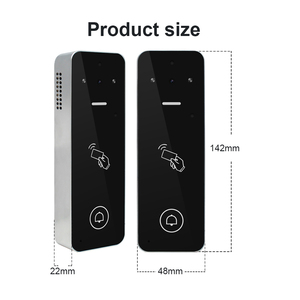 IP65 açık akıllı Video kapı zili WiFi interkom sistemi kapı giriş sistemi gece görüş ile ev Villa için iki yönlü interkom - Product Image 6