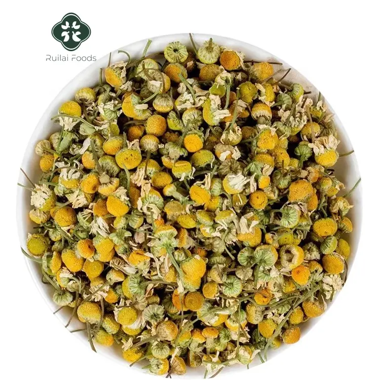 Tè al gusto di fiori cinesi tè alla camomilla profumato essiccato camomilla essiccata intera biologica naturale per tè ai fiori