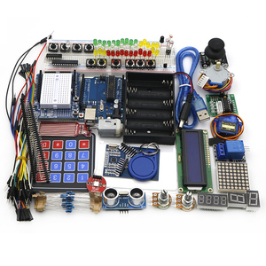 Für Arduino R3 Starter Kit mit Breadboard Step Motor/Servo 1602 LCD Jumper Wire-All-in-One ICs Lösung