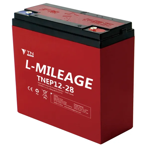 Motive Batterij 12V 28Ah Agm Lood-zuur Accu Elektrische Scooter Accu Deep Cycle Lange Levensduur Serie