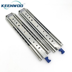 Nhiệm Vụ Nặng Nề 220Kg Bóng Mang Ngăn Kéo Hướng Dẫn 76Mm Thép Slide Đường Sắt Đồ Nội Thất Phần Cứng Cho Bệnh Viện Tủ Và Tủ - Product Image 2