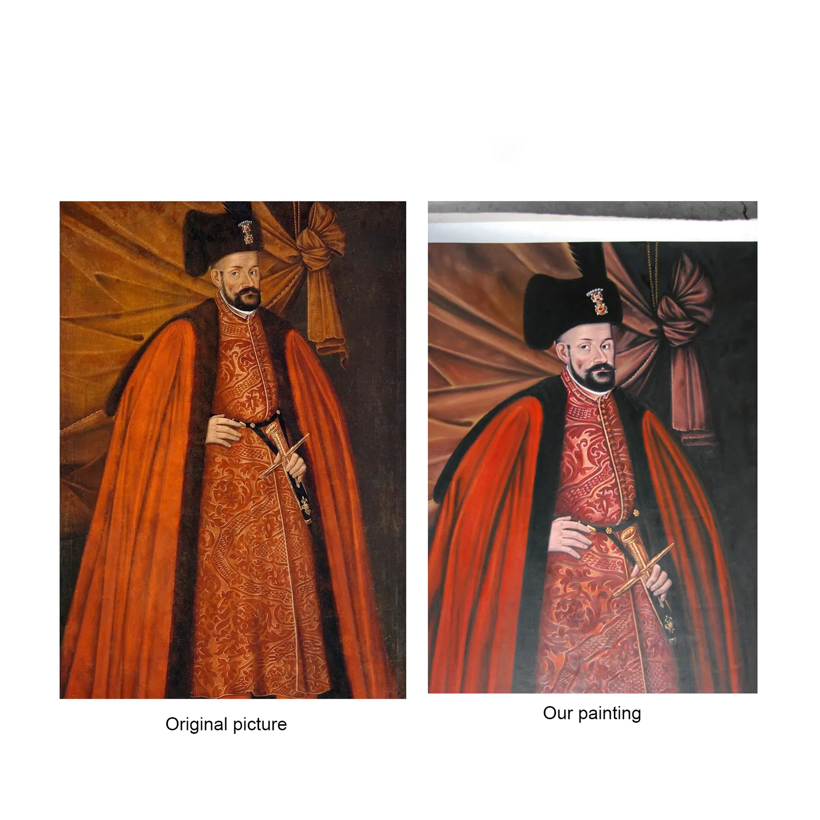 Alta qualidade quadro pintura famosa óleo antigo mestre reprodução figura reprodução retrato arte de parede para museu de arte ou galeria