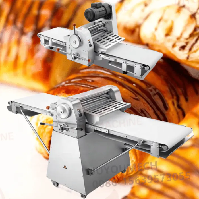 JUYOU Máquina Vertical Automática Completa Equipamento de Padaria Biscuit Roll Massa Sheeter Preço Massa Sheeter Para Croissants