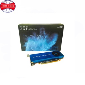 Radeon Pro WX 4100 100-506008 4GB128ビットGDDR5ロープロファイルワークステーションビデオカード - Product Image 1