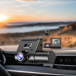 2,0 pulgadas 3 canales HD 1080P coche DVR 3 lentes vehículo Dash Cam Mini Dashcam videocámara con lente dual grabadora de tres vías Video DVRs - Product Image 6