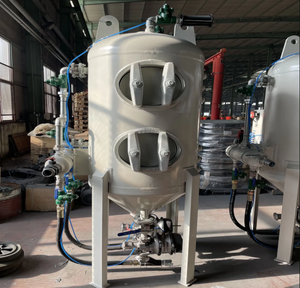 Manuel kumlama için 700/ 700L/1000L kum kumlama tankı Blastpot kumlama makinesi - Product Image 3
