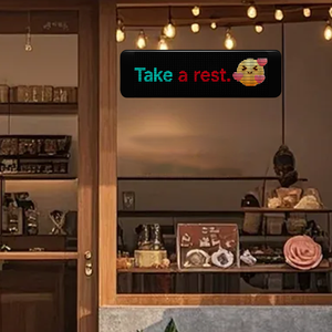 LOY Slogan Bildschirm Programmier bare RGB LED Pixel Matrix Werbung Anzeigetafel LED Light Panel Anzeige bildschirm Led Shop Zeichen - Product Image 4