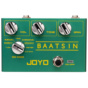 JOYO แป้น R-11่มีการบิดเบือนแบบคลาสสิค, แป้นเหยียบพร้อมแป้นเหยียบเอฟเฟกต์การบิดเบือน8 od/ds สำหรับเอฟเฟกต์กีตาร์ไฟฟ้า