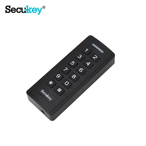 Programable Wiegand 26 ~ 44, 56, 58 Bits Lector de teclado 7/4 Byte 13,56 MHz MF IC Lector de tarjetas Sistema de control de acceso de puerta - Product Image 3