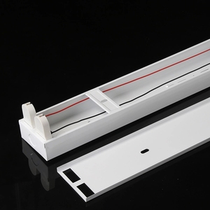 Fluorescent <strong>Led</strong> Tube Light Fixtures <strong>60Cm</strong> 120Cm Single Double G13 <strong>T8</strong> Tube Light Fitting Bracket - Product Image 6
