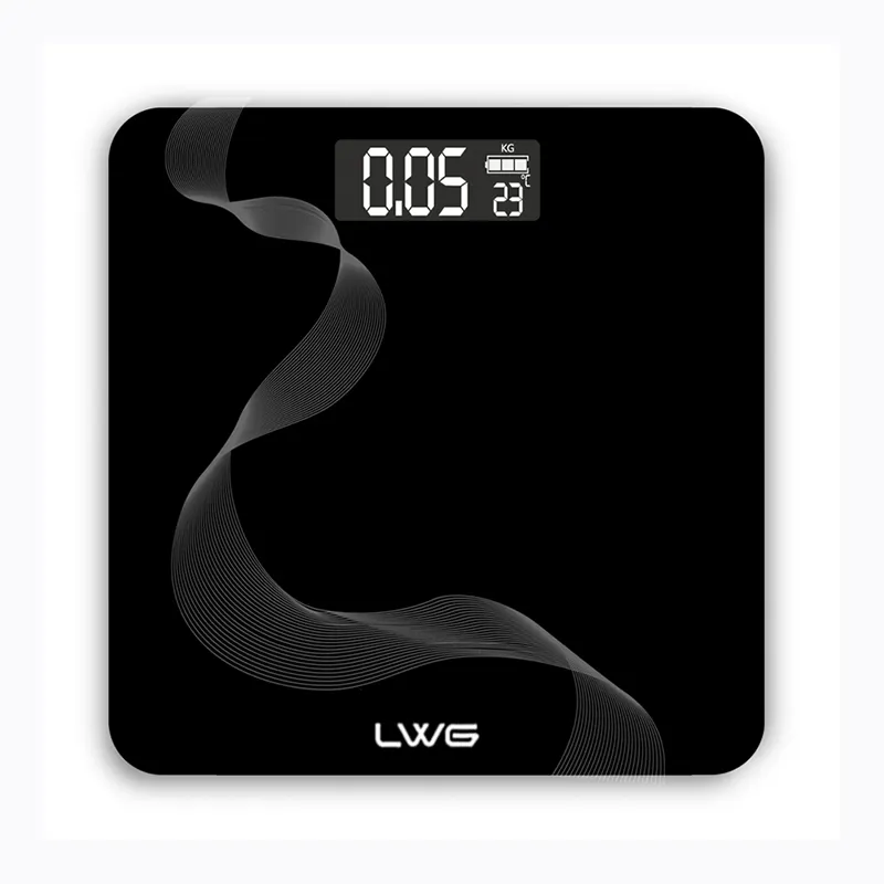 New design Lcd Digital Display 180Kg personal bathroom body weight scale