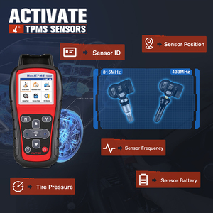 Strumento diagnostico tpms di nuova generazione ts508 versione wifi autel maxitpms TS508WF kit programma MX-sensori - Product Image 3