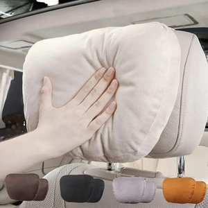 Maybach S Classe de Alta Qualidade Couro Pescoço Travesseiro Encosto de Cabeça Do Carro Macio Cintura Almofada Encosto para Chevrolet Lexus Civic Sports - Product Image 3