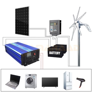 Sistemas de energía Solar híbrida, onda sinusoidal pura, 500w, CA, inversor de conexión a red, salida de 220v, 230v, entrada de 12v, 24v, 48v, tipo de origen