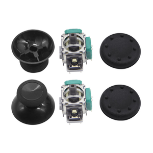 2 pezzi 3D <span class=keywords><strong>Controller</strong></span> Joystick analogico sensore analogico modulo Stick e impugnatura per <span class=keywords><strong>Xbox</strong></span> <span class=keywords><strong>One</strong></span> Joystick parti di riparazione manopole per pollice - Product Image 2