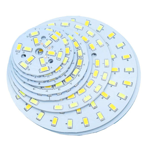 プリント回路LEDランプPCBボード工場カスタムアルミラウンドPCBボード白色照明 - Product Image 5