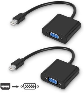 Minipuerto de pantalla a VGA, adaptador Mini DP a VGA macho a hembra - Product Image 1