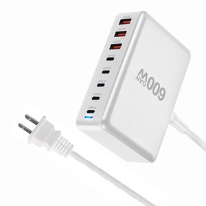 8-Port 600W süper GaN PD3.1 masaüstü şarj cihazı-5C3A tüm cihazlar için çok fonksiyonlu hızlı şarj göbeği - Product Image 2