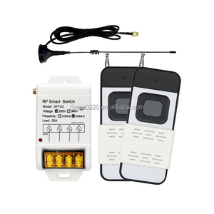 AC220V Single-channel Remote <strong>Control</strong> Water Pump Switch Wireless Remote <strong>Control</strong> Switch RF433 Remote Controller - Product Image 3