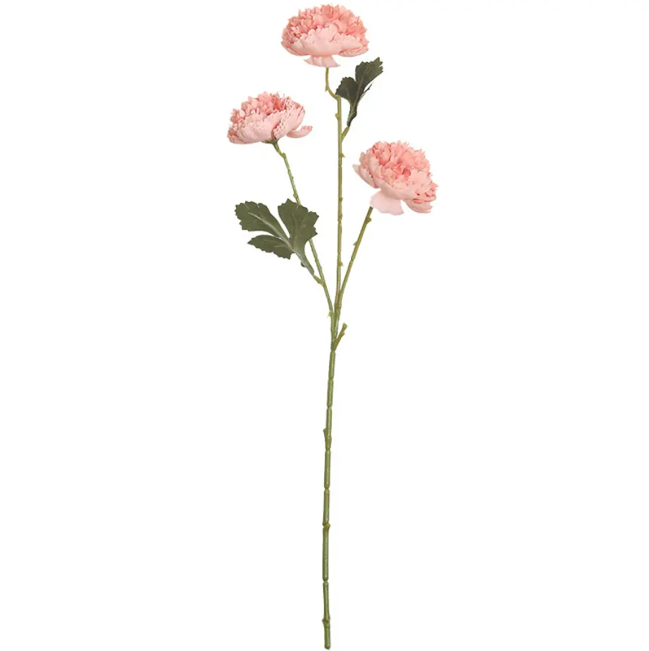 결혼식 훈장을 위한 꽃을 붙드는 3 개의 맨 위 인공적인 로터스 꽃 분홍색 손