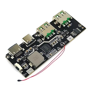 QC4.0 <strong>QC3.0</strong> LED Dual USB 5V 4.5A 22.5W Micro/Type-C USB Mobile <strong>Power</strong> <strong>Bank</strong> 18650 Charging Module Temperature / Circuit Protection - Product Image 1