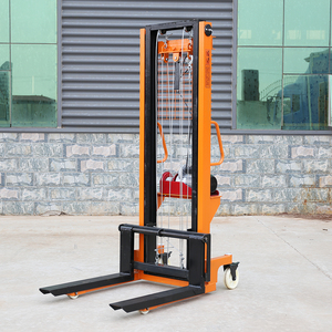 Carretilla elevadora apilable eléctrica de tipo ambulante Apilador semi eléctrico Apilador de palés - Product Image 6