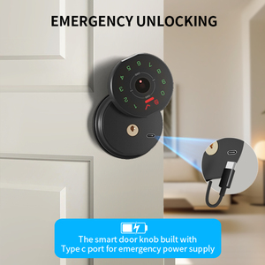 YOSEC Palm ven tanıma akıllı sürgülü kilit ve Bluetooth ve APP kontrol açıklığı ile anahtarsız giriş kapı kilidi - Product Image 6