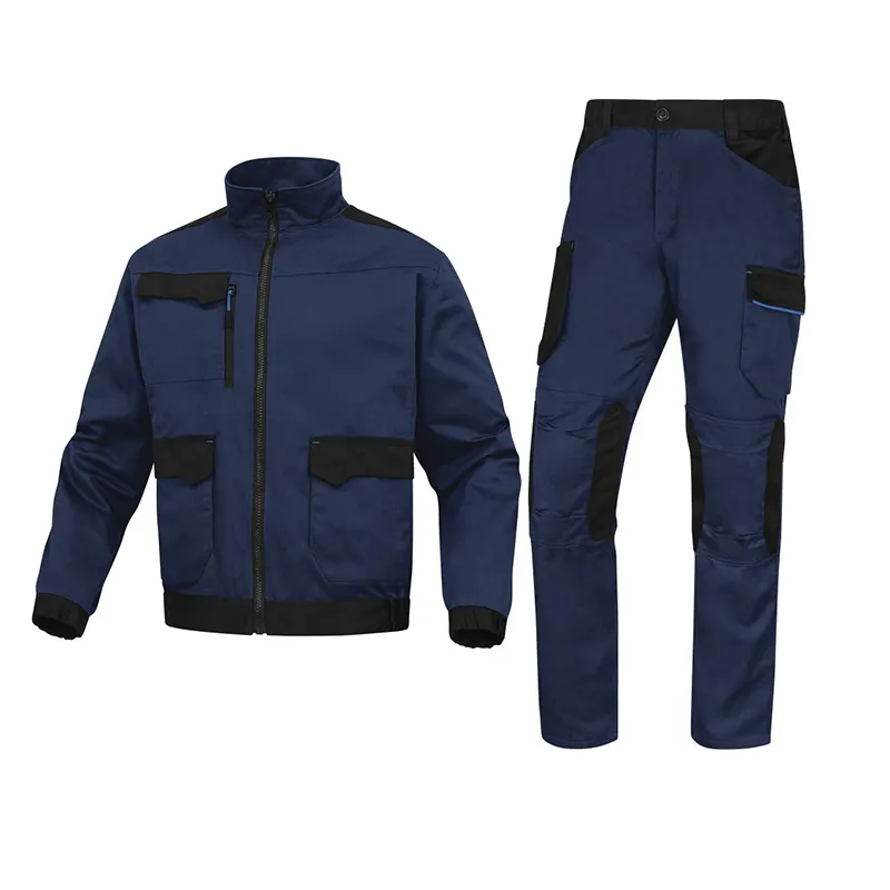 Deltaplus M2VE3, pantalones de trabajo de carga de construcción para hombres, mono mecánico, mono de trabajo, conjunto de uniforme de trabajo