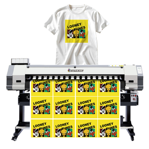 Graphking 1.8m kỹ thuật số xp600/i3200 đầu in thăng hoa máy in với Pre/bài nóng được trang bị - Product Image 4