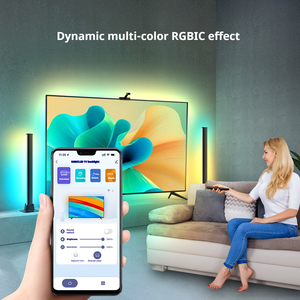 RGBIC akıllı led ışıkları 30-2024 inç TV için 120 akıllı Wi-Fi TV arka ışıkları Alexa & Google yardımcısı LED TV arka ışıkları ile çalışır - Product Image 3