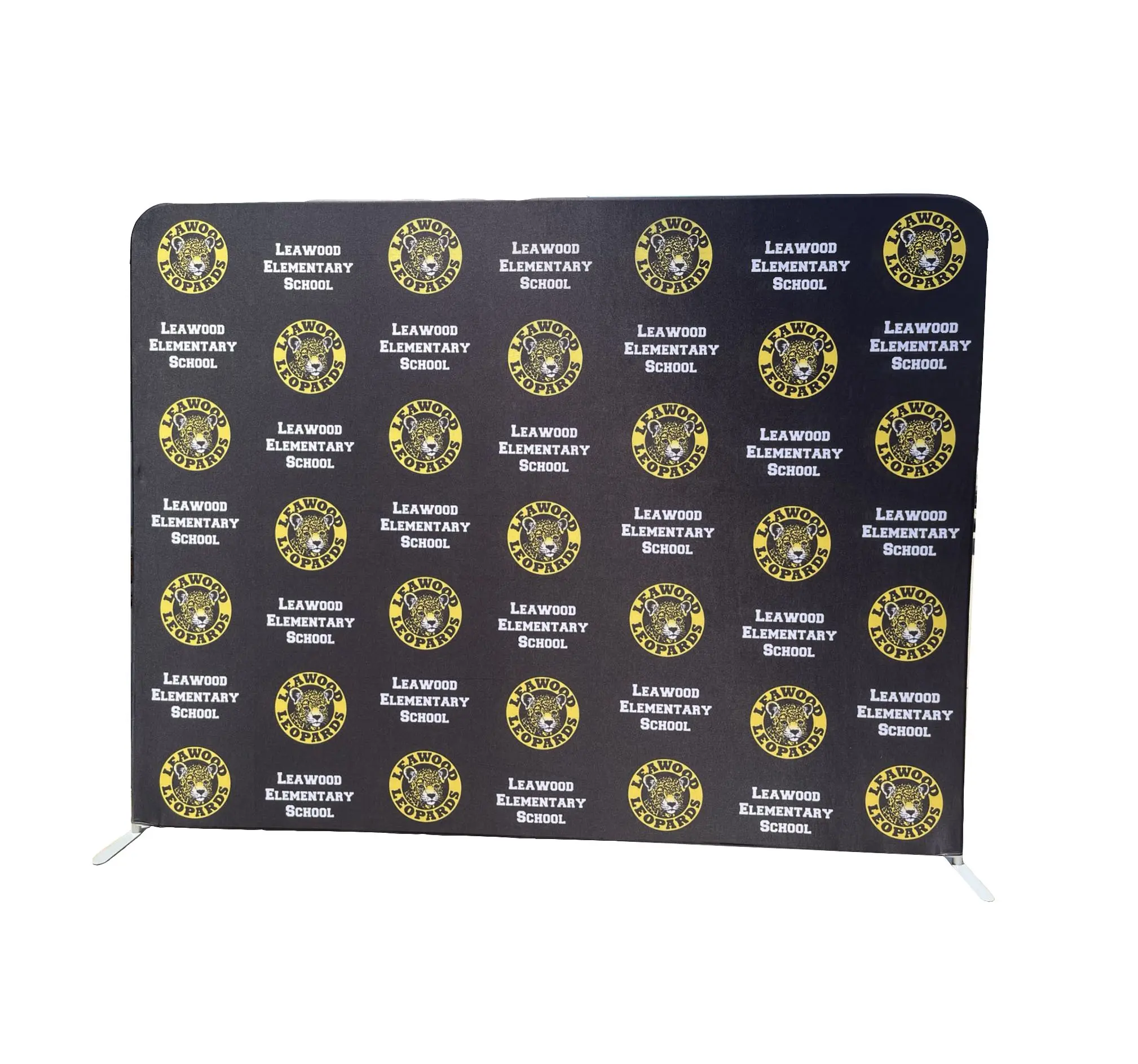 Step and Repeat Display Backdrop Banner Stand 10' x 8' Adjustable Telescopic Display Backdrop Stand for Trade Show  Photo Booth