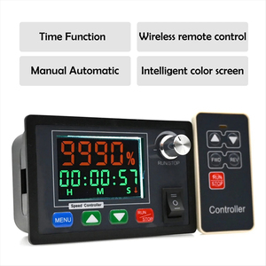 ControllerDC10-55V di velocità del motore 40A PWM regolatore di velocità del motore Wireless remoto DC spazzolato regolatore del motore - Product Image 3