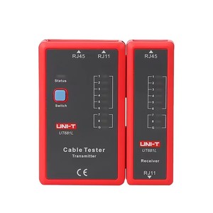 UNI-T UT681L Line Detector <strong>Tests</strong> Ethernet Cables and Phone Lines at RJ45 and RJ11 <strong>Interfaces</strong> in a Portable Cable Tester - Product Image 6