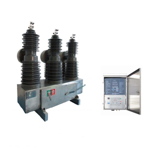 ZW32 12kV yüksek gerilim açık kutup monte elektrik VCB anahtarı vakum devre kesici denetleyicisi ile otomatik devre yeniden - Product Image 1