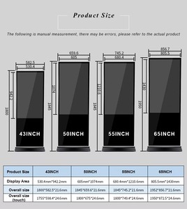OEMスタンドタッチスクリーンスナップスクリーンmurah広告機ディスプレイ (関連プログラム用) - Product Image 4