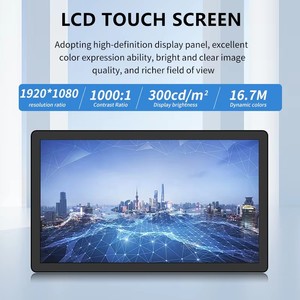 Panel TFT Industrial IP65 de 32 pulgadas, Monitor de pantalla táctil de marco abierto, Monitor LCD integrado, entrada USB VGA, pantalla Led, quioscos ATM - Product Image 4