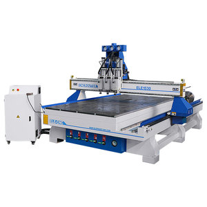 Atc <strong>Router</strong> 1530 3 Spindle Works One by One Woodworking 5X10 <strong>With</strong> 300mm <strong>Rotation</strong> <strong>Axis</strong> - Product Image 1