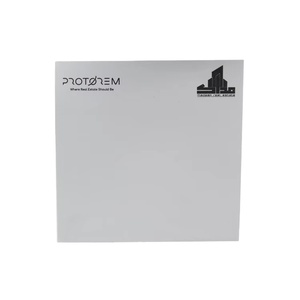 Wholesale Custom Your Logo Recycled 7.6x7.6 Pure Colour Self-Adhesive Sticky Notes for School &amp; Office Use - Product Image 3