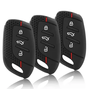 3 Buttons Silicone <strong>Key</strong> Cover Case for <strong>MG</strong> <strong>ZS</strong> HS 5 6 EZS Roewe RX8 RX5 RX3 I6 I5 Accessories - Product Image 1