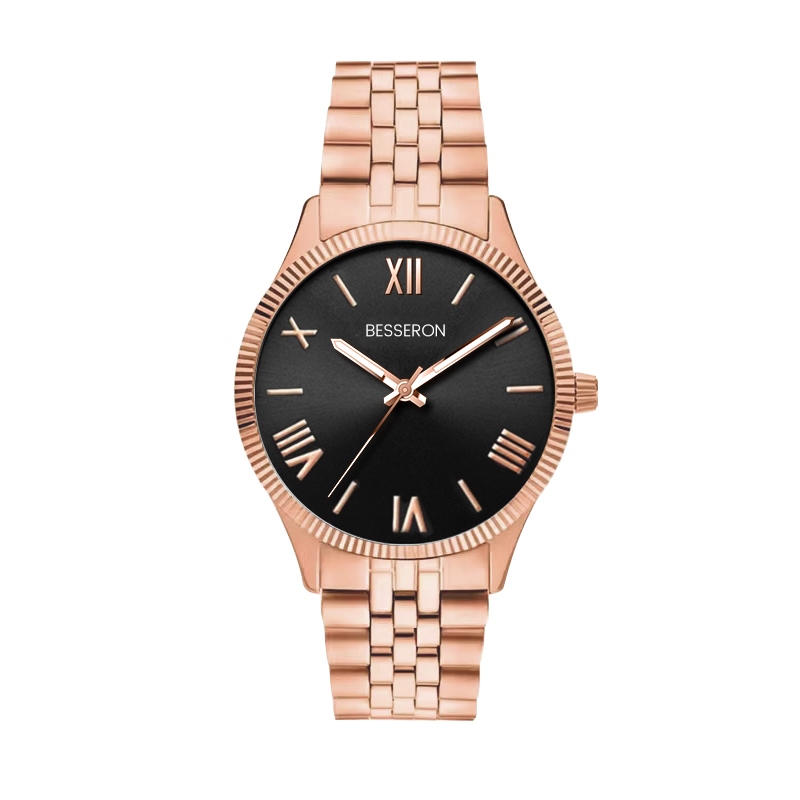 reloj de oro rosa